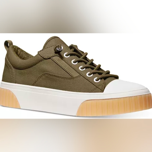 Michael Kors Oscar Lace-Up Platform Sneakers Size 9M MSRP $145 - Picture 1 of 11